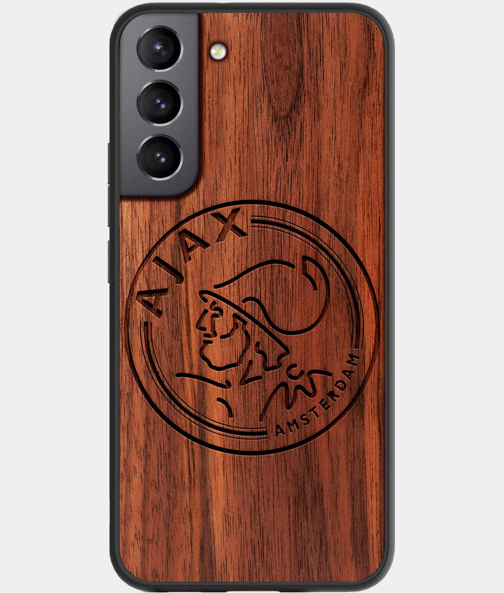 Best Wood AFC Ajax Samsung Galaxy S23 Case - Custom Engraved Cover - Aldergrove & Oak