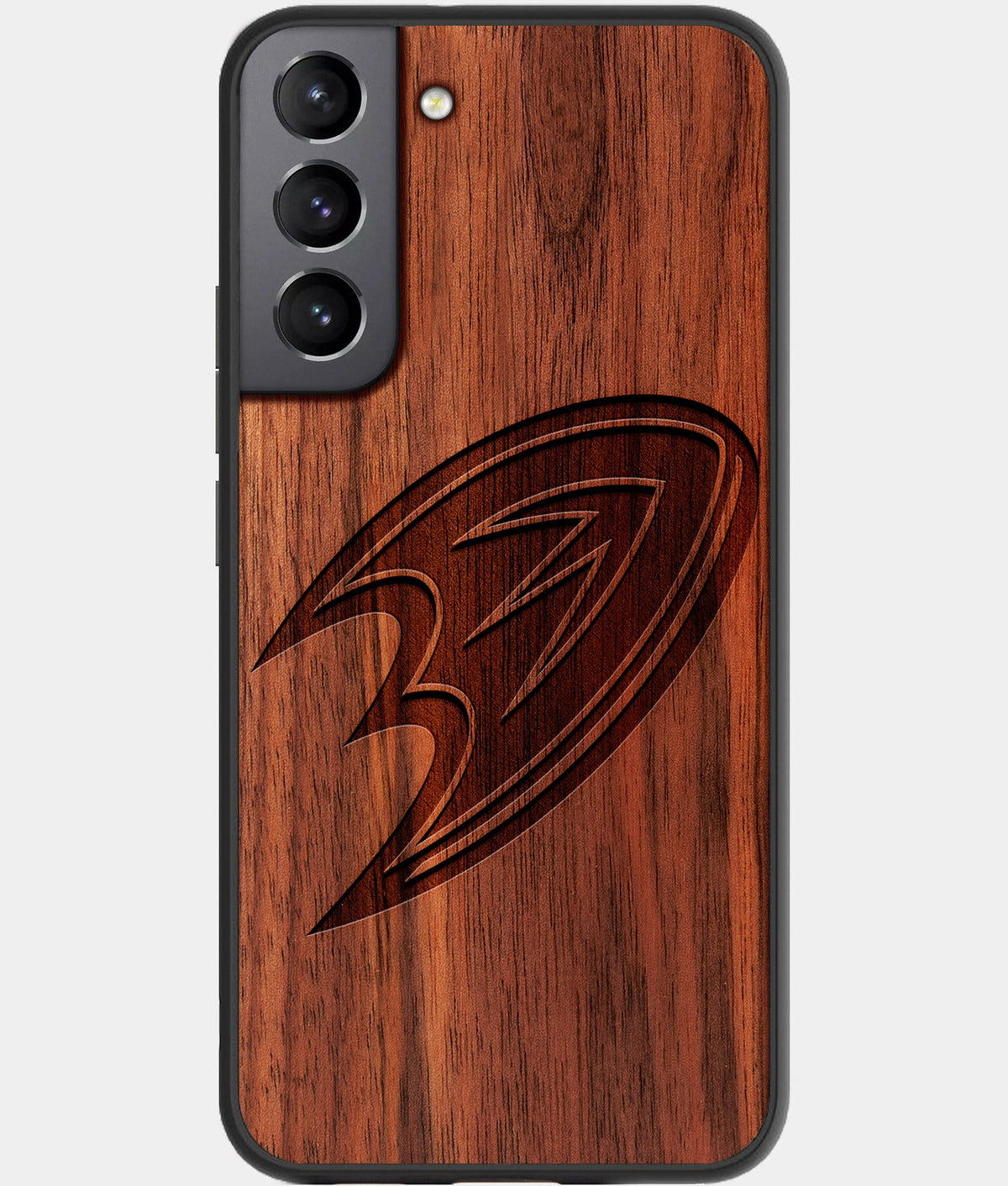 Best Wood Anaheim Ducks Samsung Galaxy S23 Case - Custom Engraved Cover - Aldergrove & Oak