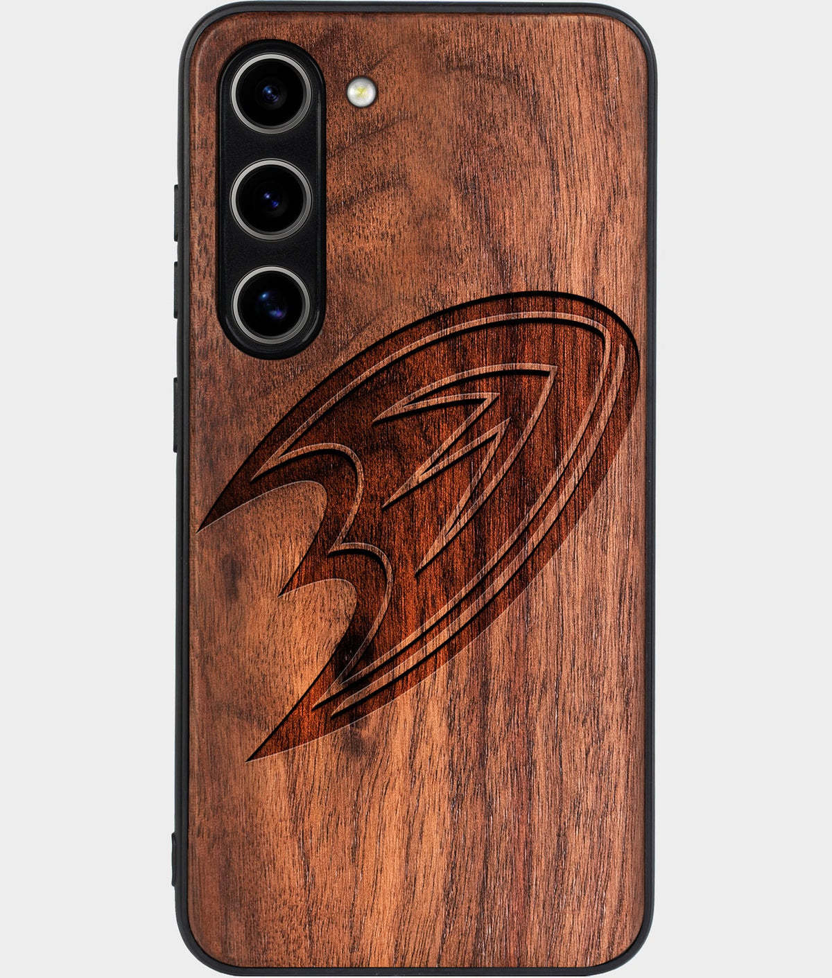 Best Wood Anaheim Ducks Samsung Galaxy S26 Case - Custom Engraved Cover - Aldergrove & Oak
