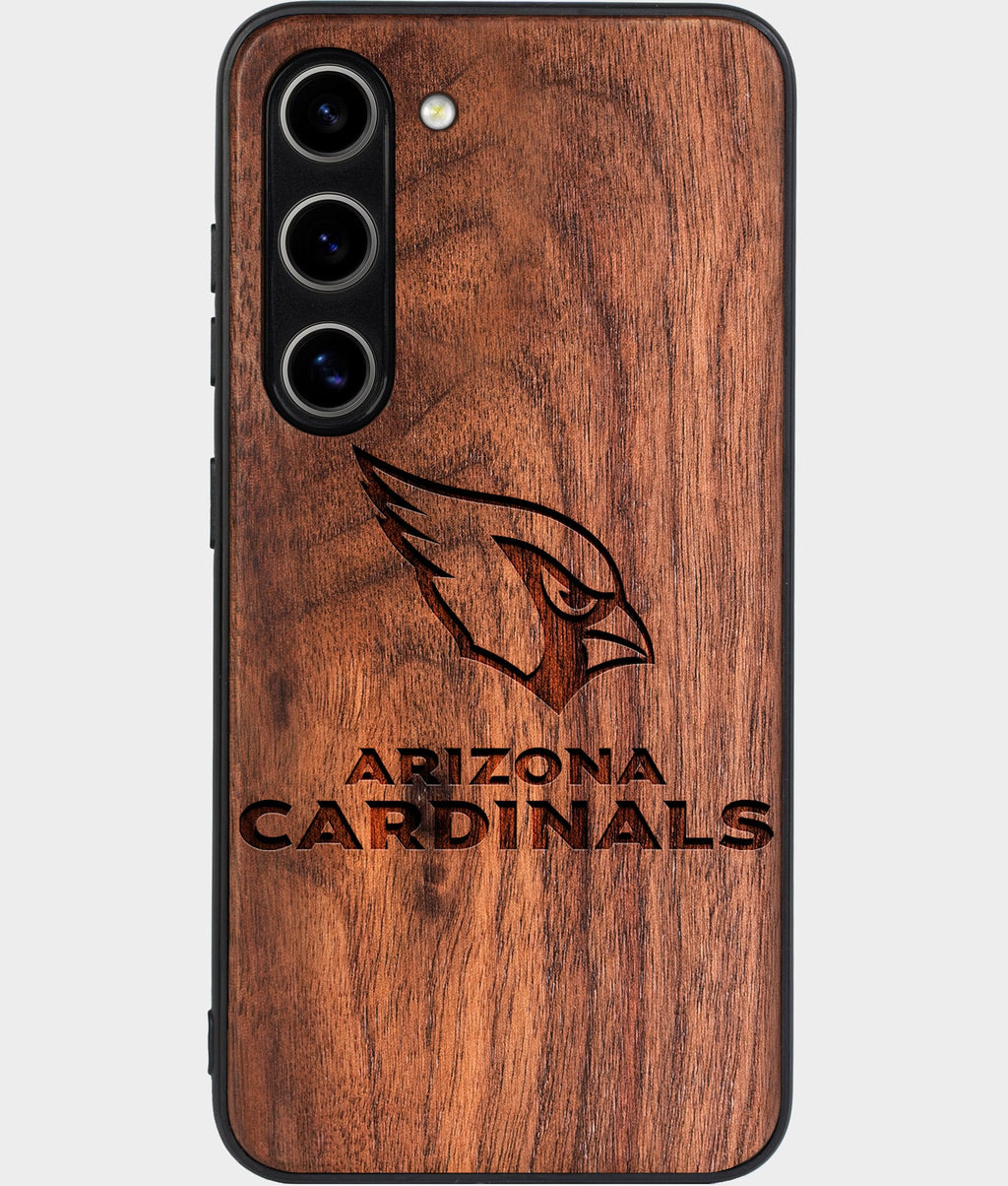 Best Wood Arizona Cardinals Galaxy S24 Case - Custom Engraved Cover - Aldergrove & Oak