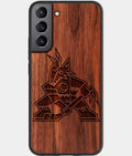 Best Wood Arizona Coyotes Samsung Galaxy S23 Case - Custom Engraved Cover - Aldergrove & Oak