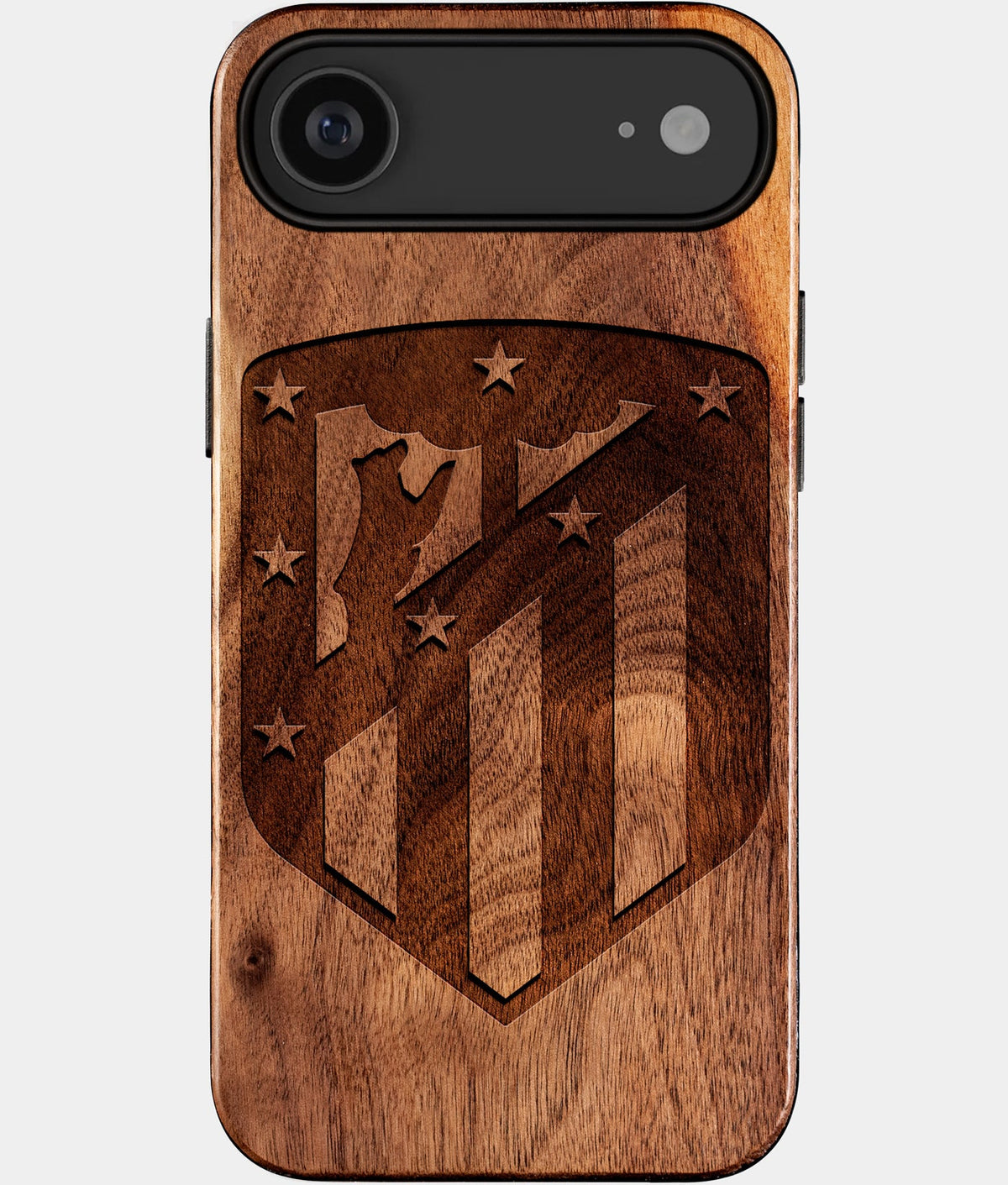 Eco-friendly Toronto Raptors iPhone 17 Air Case - Carved Wood Custom Toronto Raptors Gift For Him - Monogrammed Personalized iPhone 17 Air Cover By Aldergrove & Oak