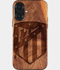 Eco-friendly Toronto Raptors iPhone 17 Case - Carved Wood Custom Toronto Raptors Gift For Him - Monogrammed Personalized iPhone 17 Cover By Aldergrove & Oak