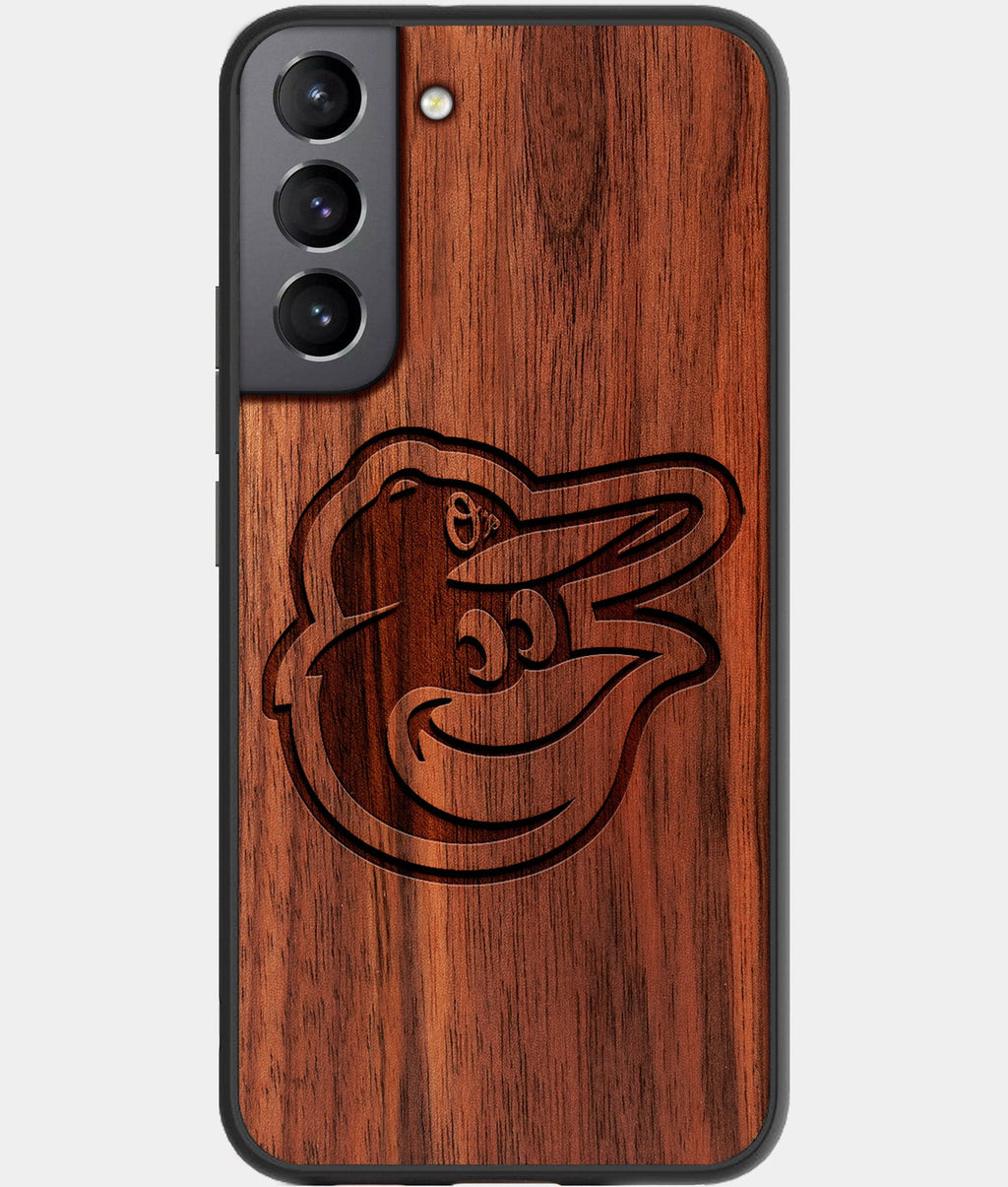 Best Wood Baltimore Orioles Galaxy S23 Case - Custom Engraved Cover - Aldergrove & Oak