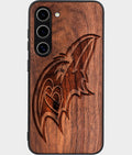 Best Wood Baltimore Ravens Samsung Galaxy S26 Case - Custom Engraved Cover - Aldergrove & Oak