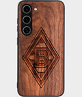 Best Wood Borussia Monchengladbach Samsung Galaxy S25 Case - Custom Engraved Cover - Aldergrove & Oak