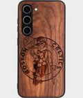 Best Wood Boston Celtics Samsung Galaxy S26 Case - Custom Engraved Cover - Aldergrove & Oak