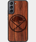Best Wood Buffalo Sabres Samsung Galaxy S23 Case - Custom Engraved Cover - Aldergrove & Oak