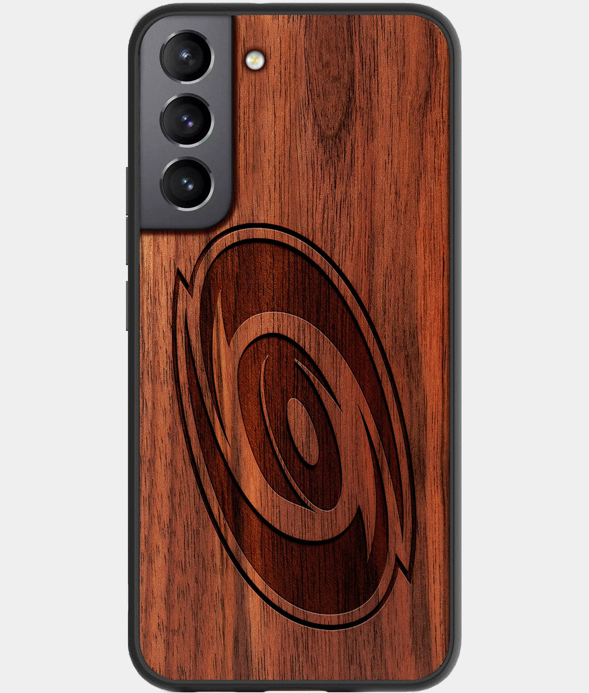 Best Wood Carolina Hurricanes Samsung Galaxy S23 Case - Custom Engraved Cover - Aldergrove & Oak