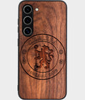 Best Wood Chelsea F.C. Samsung Galaxy S26 Case - Custom Engraved Cover - Aldergrove & Oak