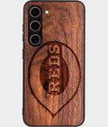 Best Wood Cincinnati Reds Samsung Galaxy S25 Case - Custom Engraved Cover - Aldergrove & Oak