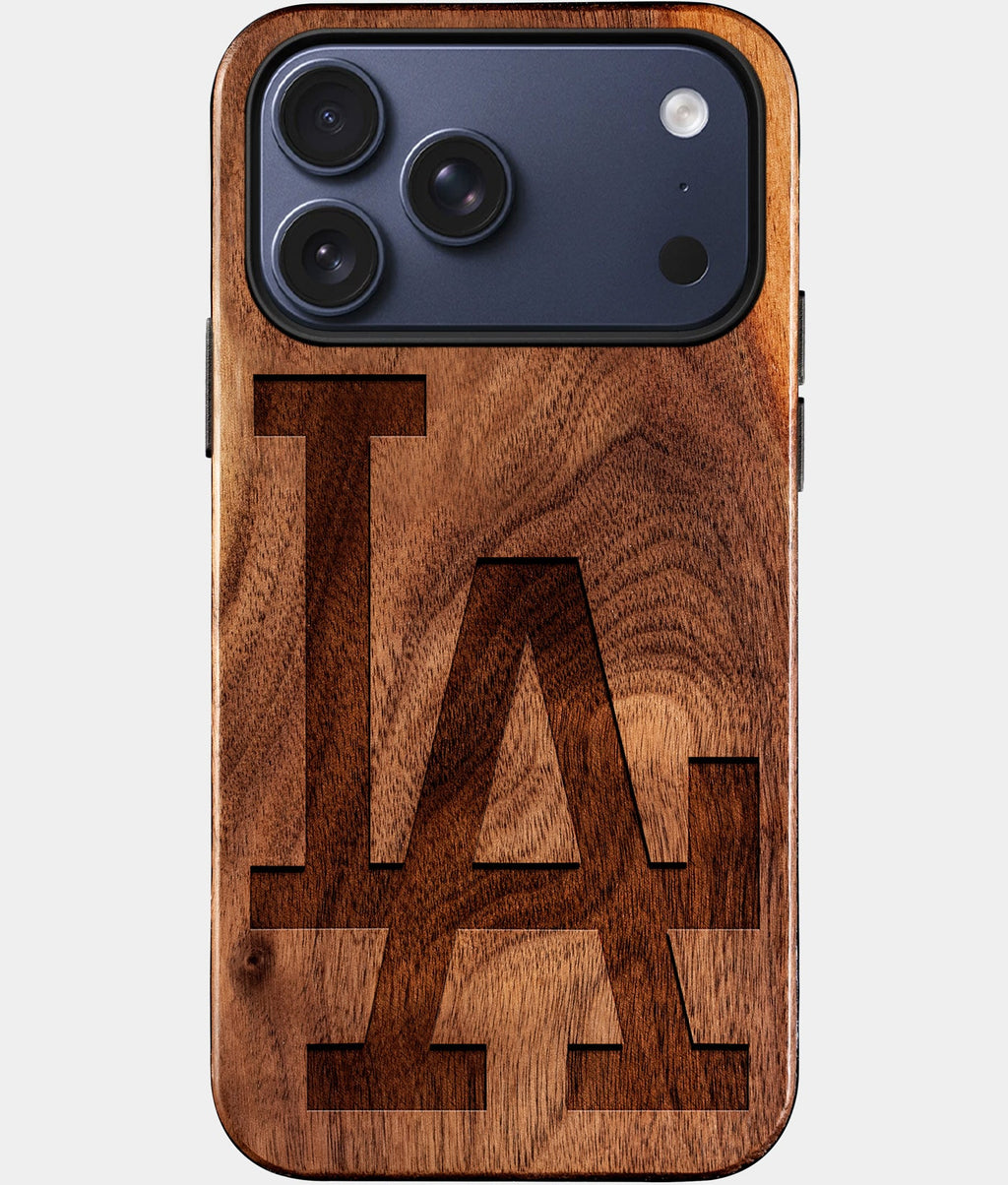 Custom Classic Los Angeles Dodgers iPhone 17/17 Pro/17 Pro Max/17 Air Case - Wood Dodgers Cover - Eco-friendly Los Angeles Dodgers iPhone 17 Case. Dodgers 2025 World Series Cases. Carved Wood Custom Los Angeles Dodgers Gift For Him - Monogrammed Personalized iPhone 17 Cover By Aldergrove & Oak