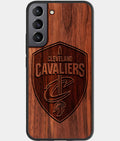 Best Wood Cleveland Cavaliers Samsung Galaxy S23 Case - Custom Engraved Cover - Aldergrove & Oak