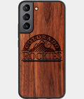Best Wood Colorado Rockies Samsung Galaxy S23 Case - Custom Engraved Cover - Aldergrove & Oak