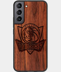 Best Wood Dallas Mavericks Samsung Galaxy S23 Case - Custom Engraved Cover - Aldergrove & Oak