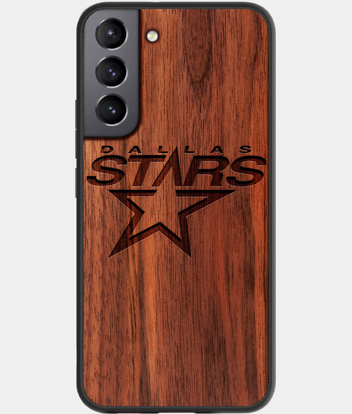 Best Wood Dallas Stars Samsung Galaxy S23 Case - Custom Engraved Cover - Aldergrove & Oak