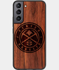 Best Wood Denver Nuggets Samsung Galaxy S23 Case - Custom Engraved Cover - Aldergrove & Oak
