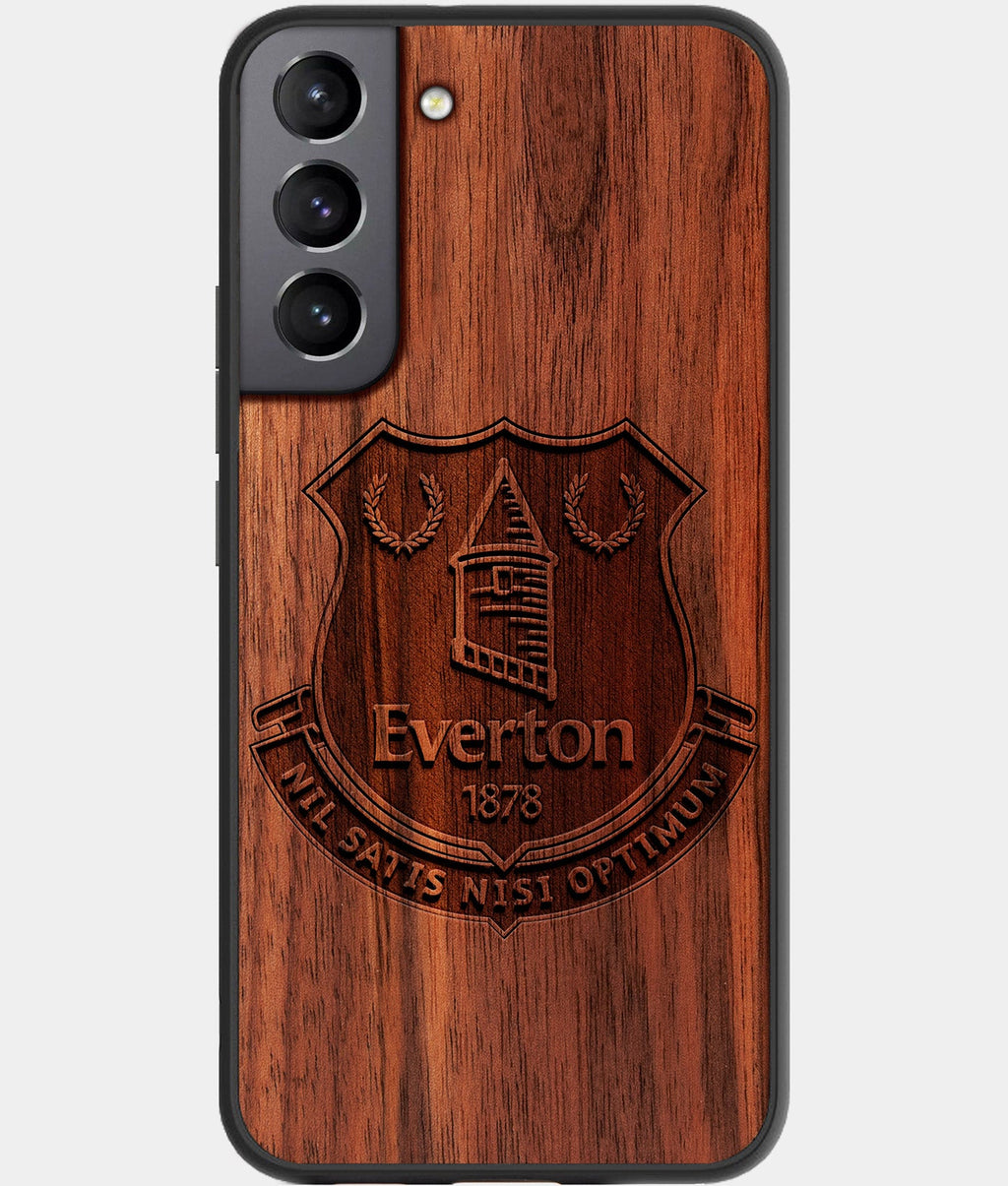 Best Wood Everton F.C. Samsung Galaxy S23 Case - Custom Engraved Cover - Aldergrove & Oak