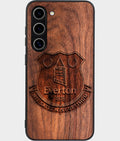 Best Wood Everton F.C. Samsung Galaxy S24 Case - Custom Engraved Cover - Aldergrove & Oak