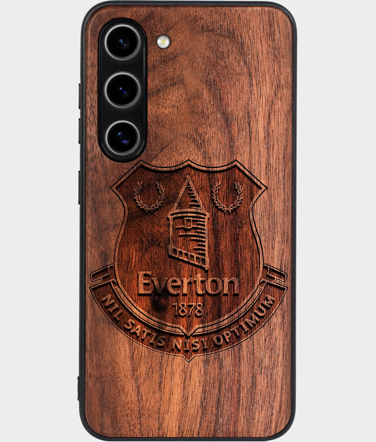 Best Wood Everton F.C. Samsung Galaxy S24 Case - Custom Engraved Cover - Aldergrove & Oak