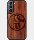 Best Wood FC Schalke 04 Samsung Galaxy S23 Case - Custom Engraved Cover - Aldergrove & Oak