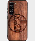 Best Wood FC Schalke 04 Samsung Galaxy S26 Case - Custom Engraved Cover - Aldergrove & Oak
