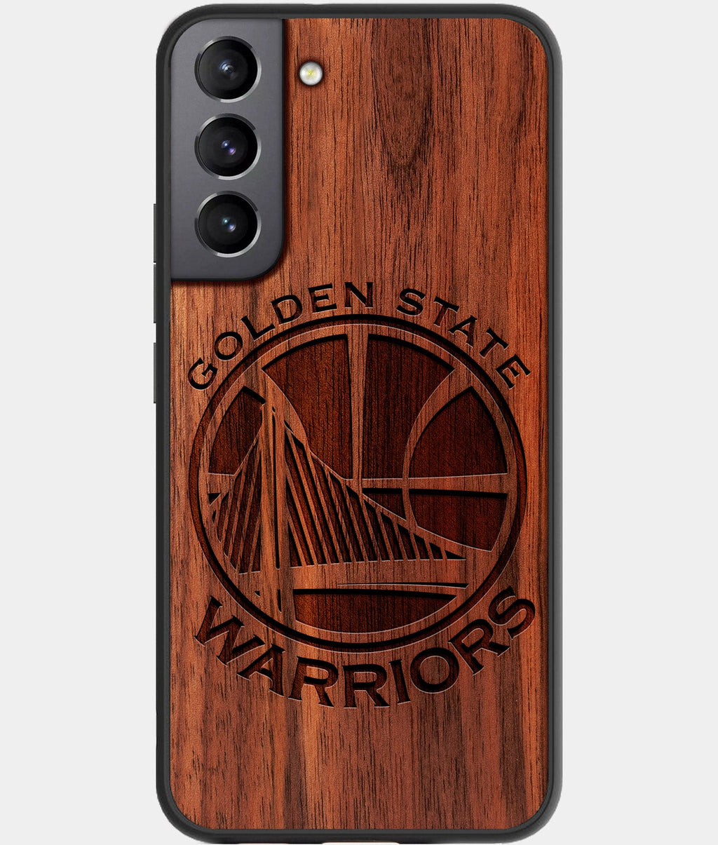 Best Wood Golden State Warriors Samsung Galaxy S23 Case - Custom Engraved Cover - Aldergrove & Oak