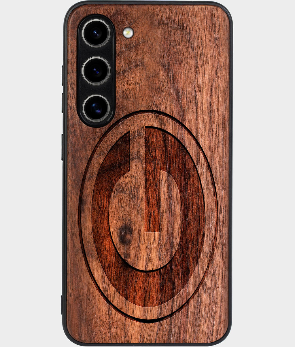 Best Wood Green Bay Packers Samsung Galaxy S24 Case - Custom Engraved Cover - Aldergrove & Oak