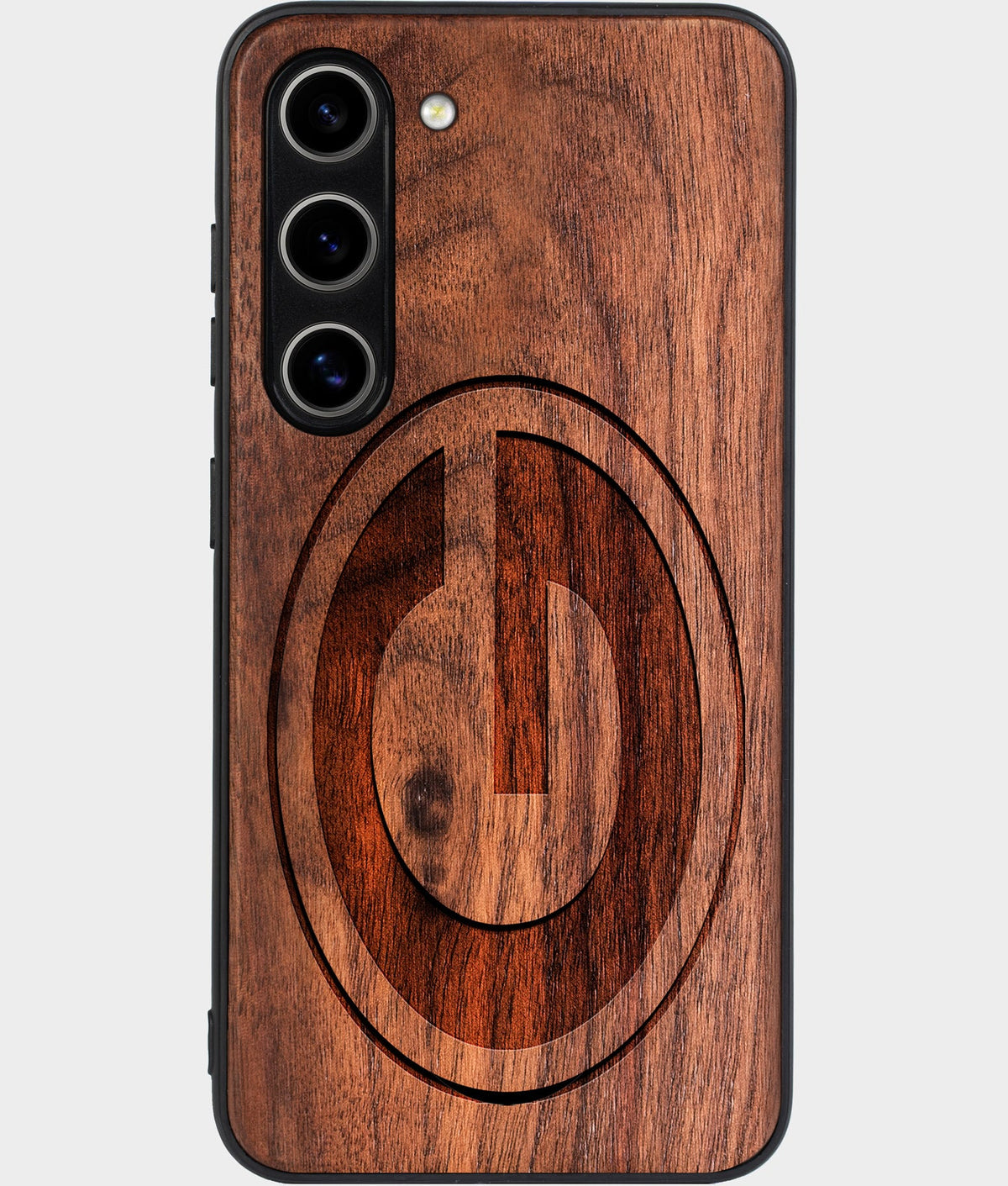Best Wood Green Bay Packers Samsung Galaxy S25 Case - Custom Engraved Cover - Aldergrove & Oak