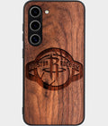Best Wood Houston Rockets Samsung Galaxy S25 Case - Custom Engraved Cover - Aldergrove & Oak