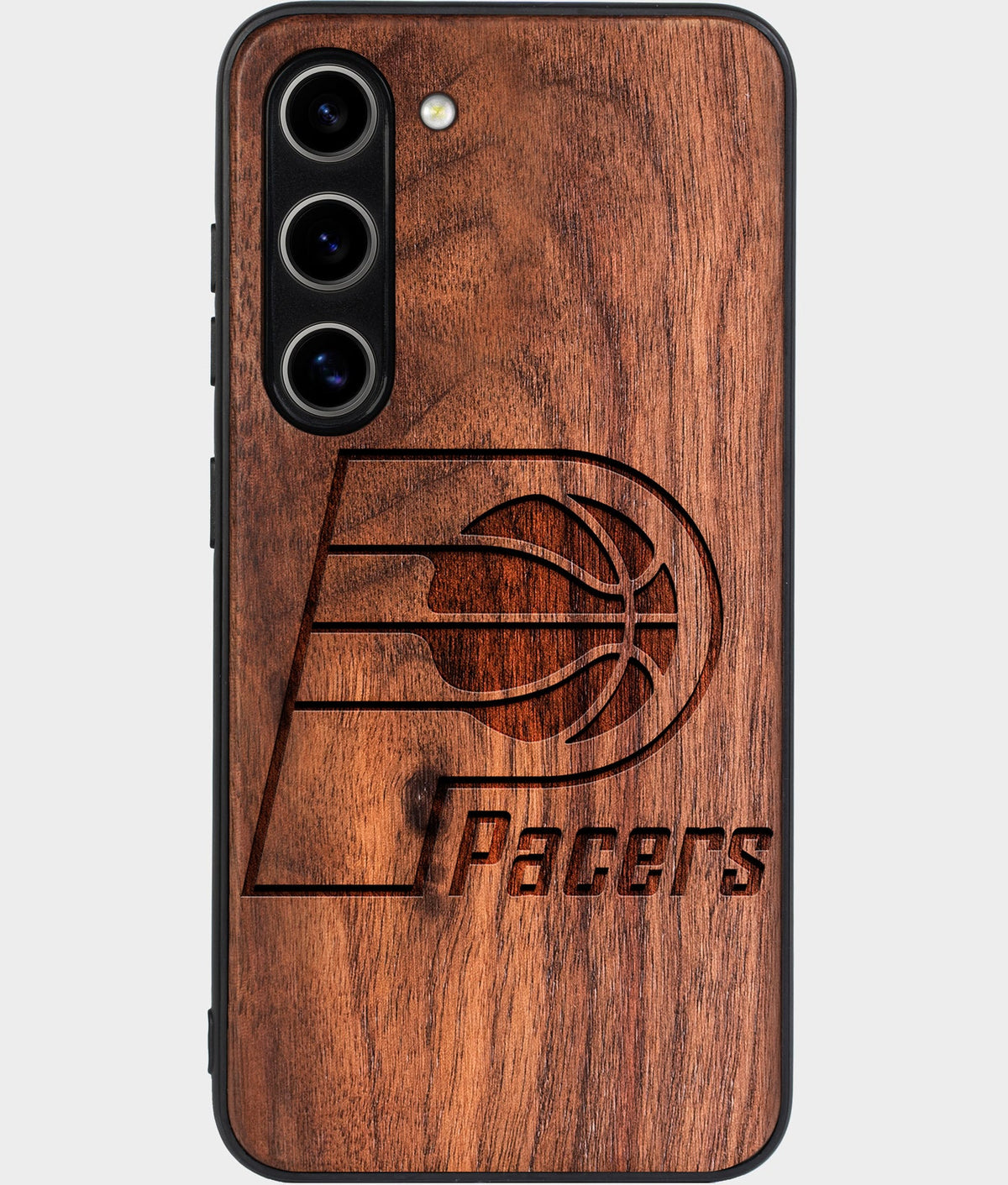 Best Wood Indiana Pacers Samsung Galaxy S25 Case - Custom Engraved Cover - Aldergrove & Oak