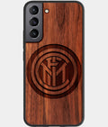 Best Wood Inter Milan FC Samsung Galaxy S23 Case - Custom Engraved Cover - Aldergrove & Oak