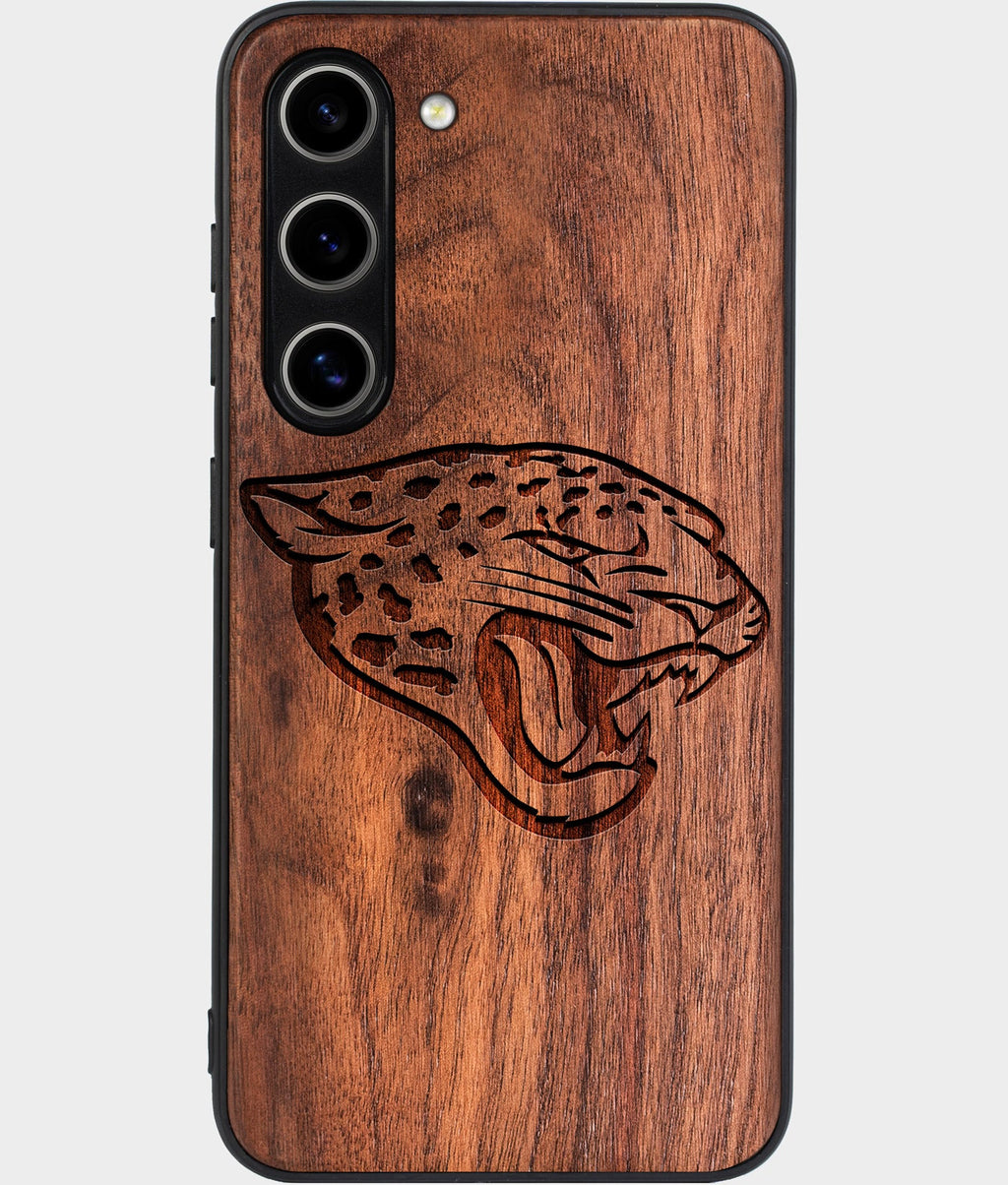 Best Wood Jacksonville Jaguars Galaxy S25 Case - Custom Engraved Cover - Aldergrove & Oak