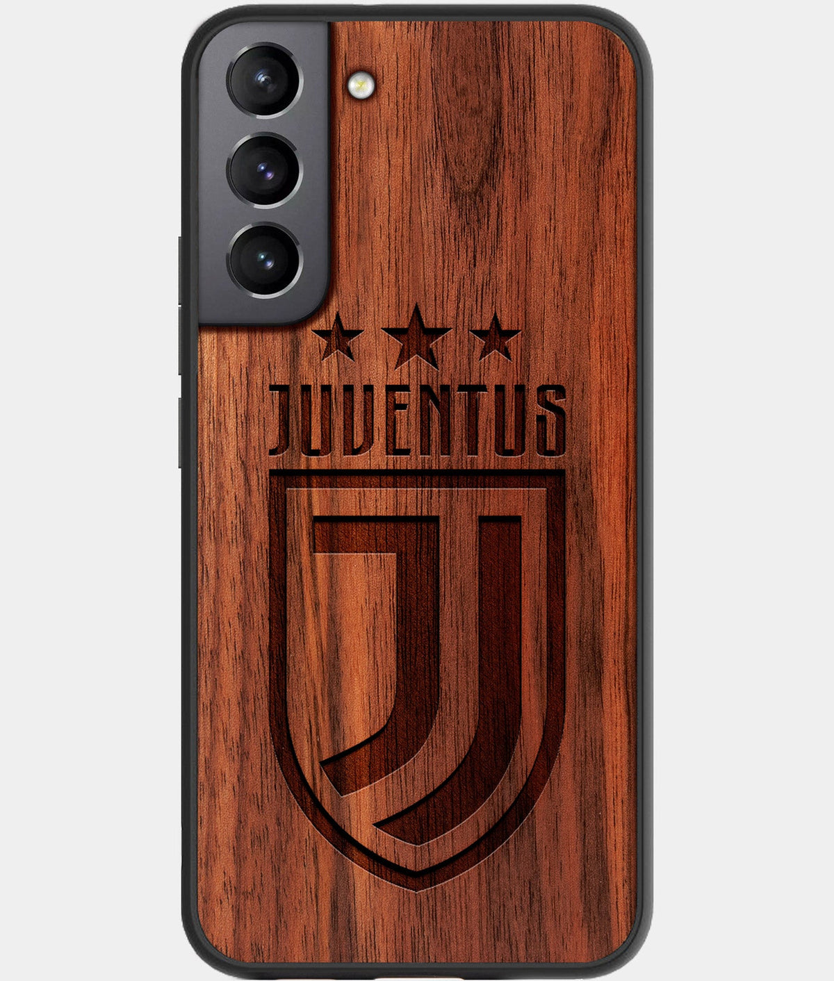 Best Wood Juventus Club Samsung Galaxy S23 Case - Custom Engraved Cover - Aldergrove & Oak