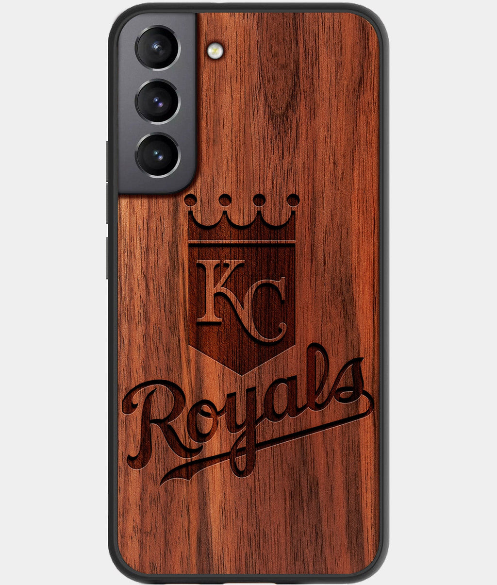 Best Wood Kansas City Royals Galaxy S23 Case - Custom Engraved Cover - Aldergrove & Oak