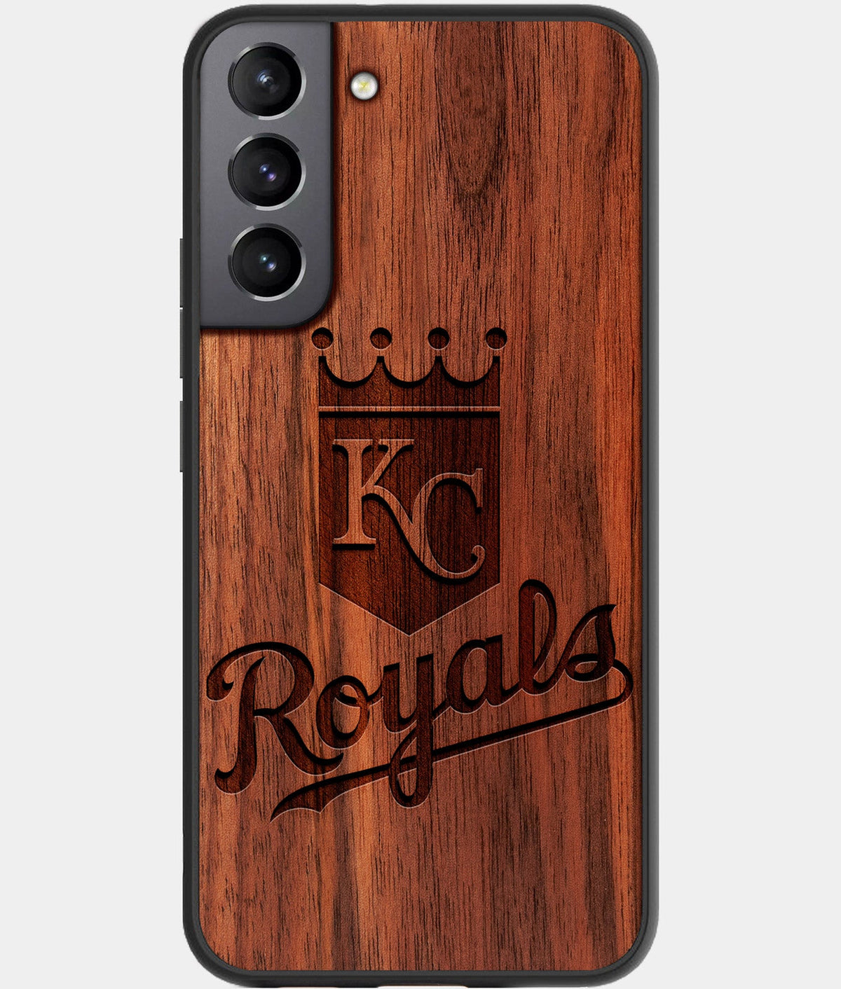 Best Wood Kansas City Royals Galaxy S23 Case - Custom Engraved Cover - Aldergrove & Oak