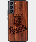 Best Wood Kansas City Royals Samsung Galaxy S23 Case - Custom Engraved Cover - Aldergrove & Oak