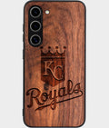Best Wood Kansas City Royals Samsung Galaxy S26 Case - Custom Engraved Cover - Aldergrove & Oak