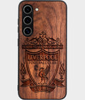 Best Wood Liverpool F.C. Samsung Galaxy S25 Case - Custom Engraved Cover - Aldergrove & Oak