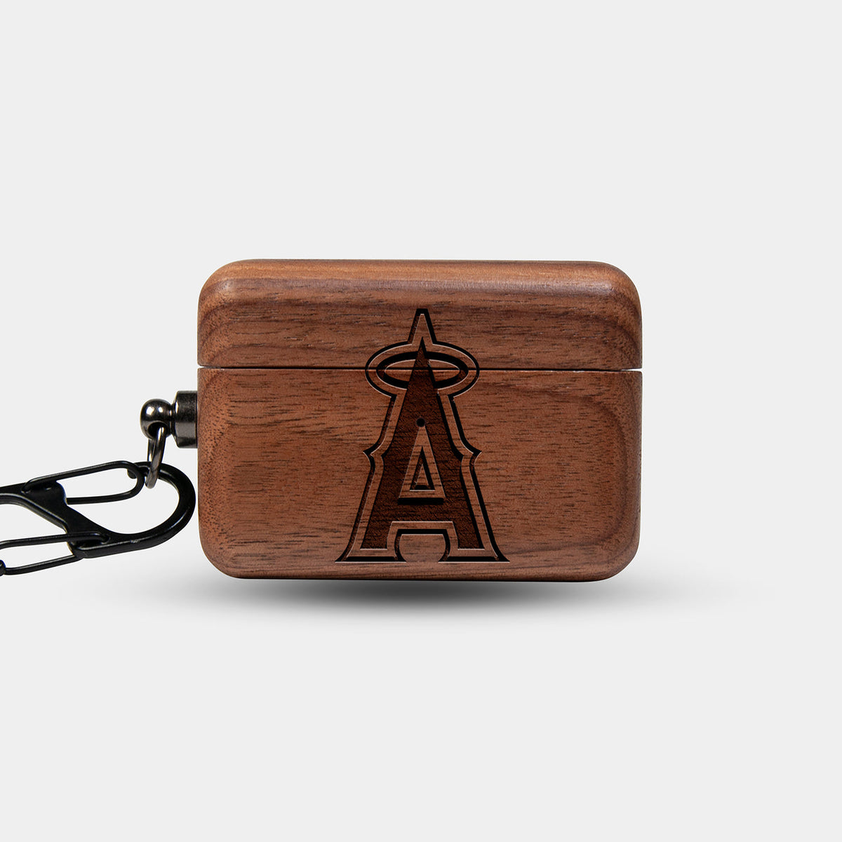 Custom Los Angeles Angels Airpods Cases | AirPods Pro 3 | AirPods Pro 2 | AirPods 5 | AirPods 4 | AirPods 3 Case - Carved Wood Angels AirPods Cover - Eco-friendly Los Angeles Angels AirPods Case - Custom Los Angeles Angels Gift For Him - Monogrammed Personalized AirPods Cover By Aldergrove & Oak
