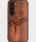 Best Wood Los Angeles Dodgers Samsung Galaxy S26 Case - Custom Engraved Cover - Aldergrove & Oak