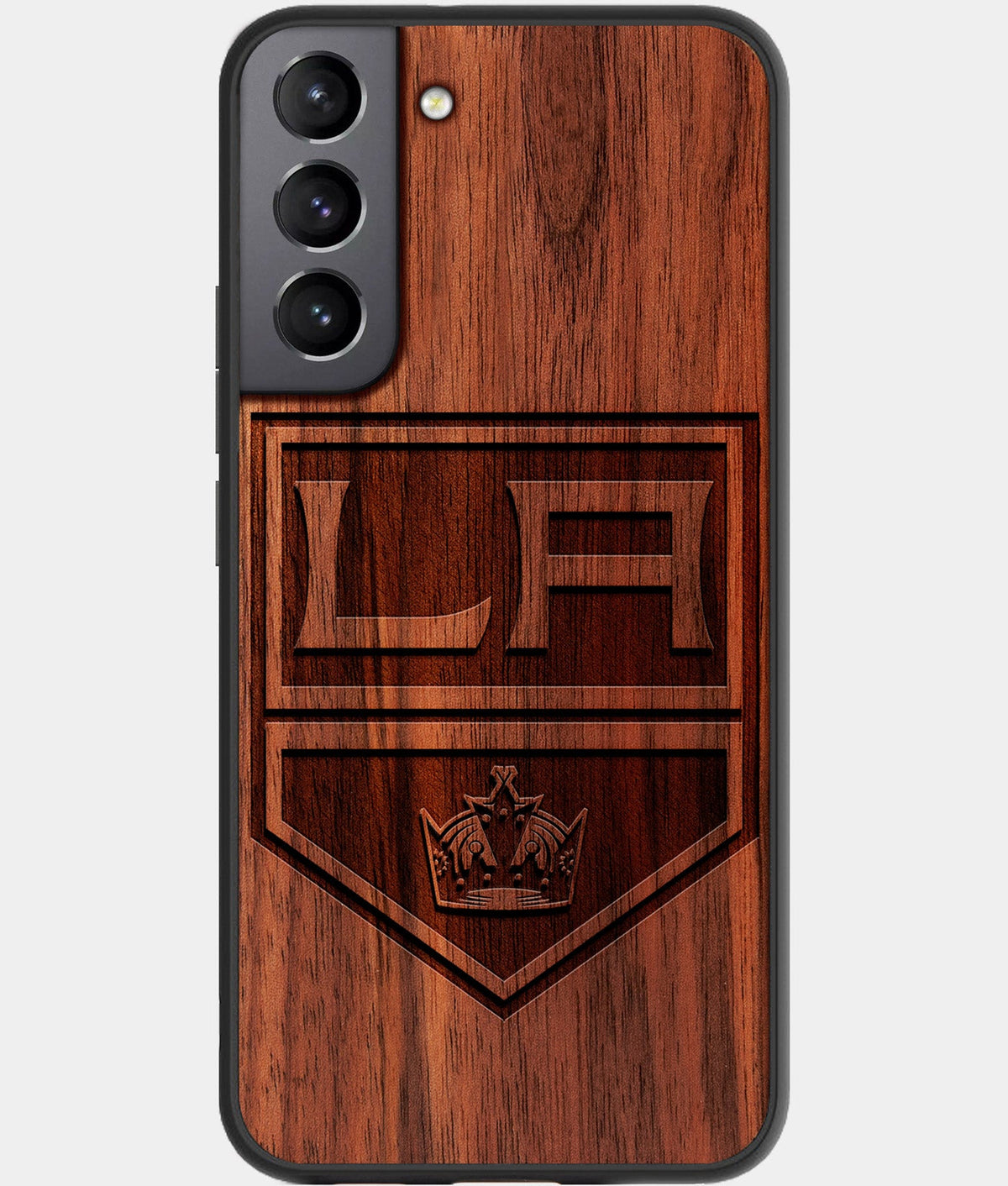 Best Wood Los Angeles Kings Galaxy S23 Case - Custom Engraved Cover - Aldergrove & Oak