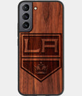 Best Wood Los Angeles Kings Samsung Galaxy S23 Case - Custom Engraved Cover - Aldergrove & Oak