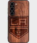 Best Wood Los Angeles Kings Samsung Galaxy S24 Case - Custom Engraved Cover - Aldergrove & Oak