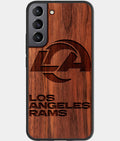 Best Wood Los Angeles Rams Samsung Galaxy S23 Case - Custom Engraved Cover - Aldergrove & Oak