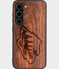 Best Wood Minnesota Wild Samsung Galaxy S24 Case - Custom Engraved Cover - Aldergrove & Oak