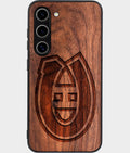 Best Wood Montreal Canadiens Samsung Galaxy S24 Case - Custom Engraved Cover - Aldergrove & Oak