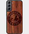 Best Wood Montreal Expos Samsung Galaxy S23 Case - Custom Engraved Cover - Aldergrove & Oak
