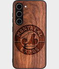 Best Wood Montreal Expos Samsung Galaxy S24 Case - Custom Engraved Cover - Aldergrove & Oak