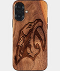 Eco-friendly Nashville Predators iPhone 17 Case - Carved Wood Custom Nashville Predators Gift For Him - Monogrammed Personalized iPhone 17 Cover By Aldergrove & Oak